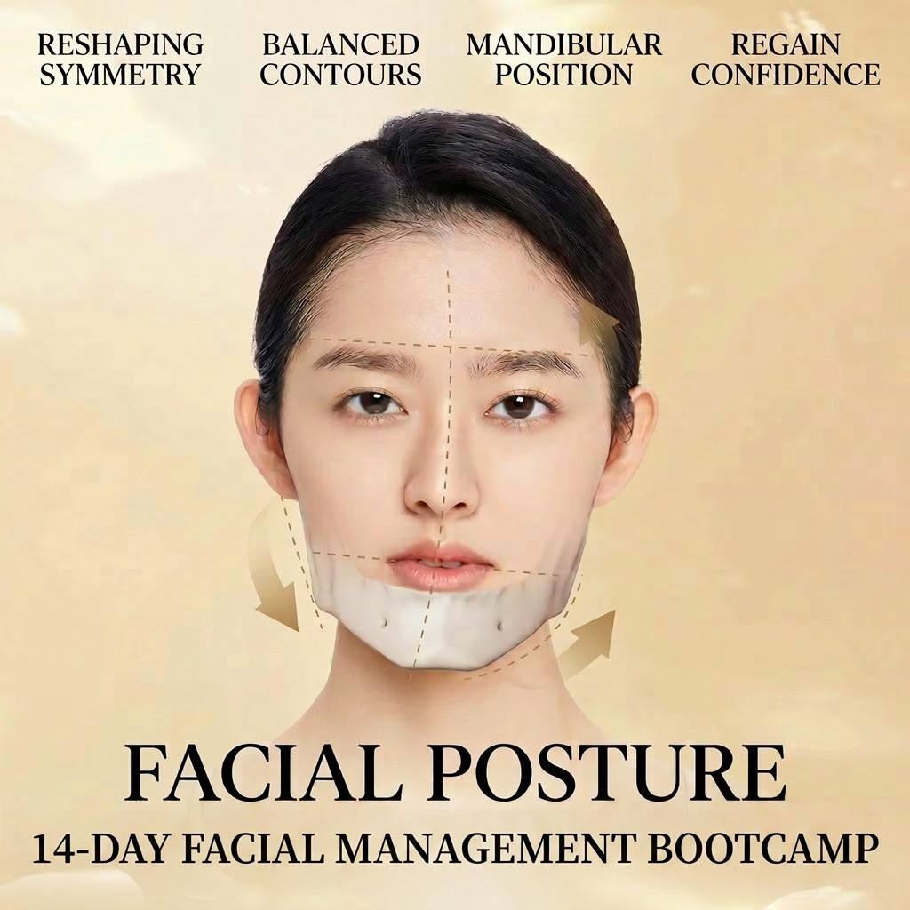 14-Day Facial Posture Bootcamp: Reshaping Symmetry & Contours
